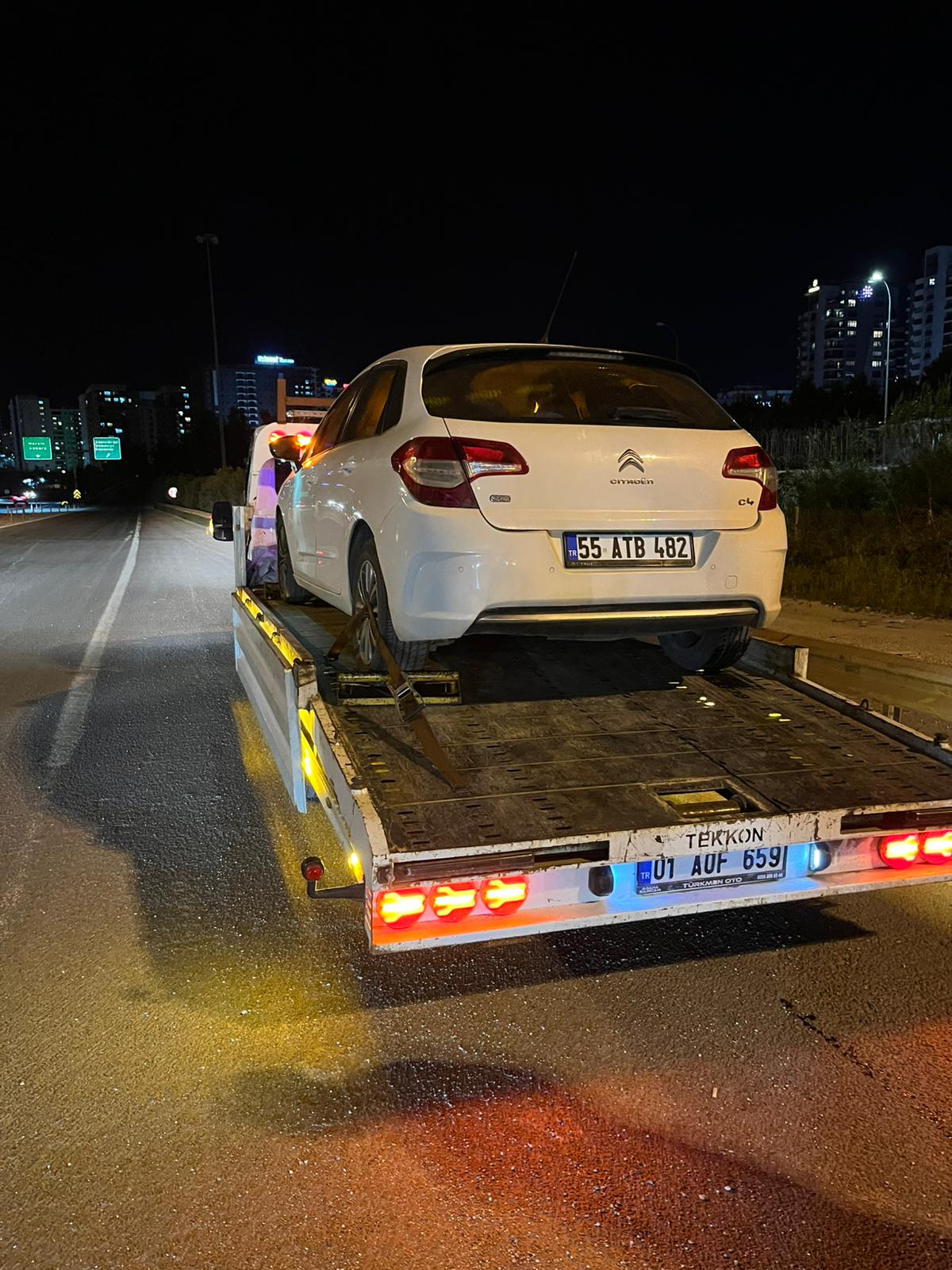 Sarıçam Işık Oto Kurtarma Operasyonu