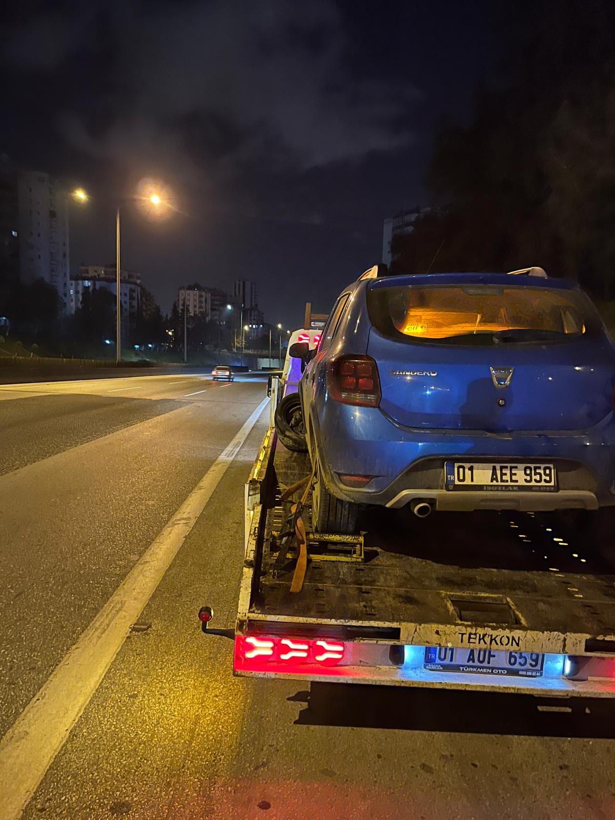 Sarıçam Işık Oto Kurtarma Operasyonu